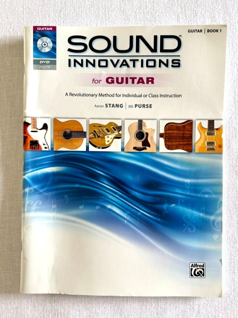 Sound Innovations for Guitar Book 1 Alfred Stang Purse DVD MP3 Guided Lessons